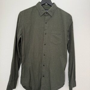 Bonobos Dark Green Casual Button Down Shirt